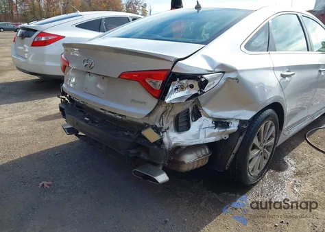 2015 Hyundai Sonata Sport из США, поврежденный, VIN 5NPE34AF6FH133395